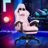 Cadeira Ergonomica Gamer Com Apoio Para Os Pés