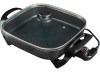 Panela Multifuncional Elétrica Quadrada 30cm Grill Antiaderente Portátil Mangiare Agratto Apeq01i Voltagem 110V