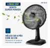 Ventilador de Mesa 30cm Super Power, Mondial, 60W – VSP-30-B