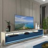 Rack Para Tv Até 85 Polegadas Com Led Com Rodízios Ac