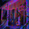 Cortina 3x3m Pisca Pisca 300 Leds Bivolt Decoração De Natal Colorido Bivolt