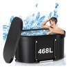 Banheira De Gelo Recovery Atleta Pro Portátil 468l Preto Para Crioterapia+recovery