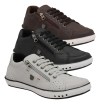 Combo 3 Pares Sapatênis , Leve De Zíper Super Conforto