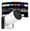 Projetor Smart Portátil Full Hd 4k Bluetooth Wifi Cor Branco Android 11.0 5g TV Cinema em Casa Imagem Nítida Compatível Com Diversos Dispositivos Hy300 Vlx