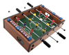 Mini Mesa Pebolim Infantil Grande Jogo Futebol 12 Jogadores