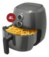 Fritadeira Elétrica Air Fryer WAP WAFF2-C Family 4 Litros Antiaderente Cinza