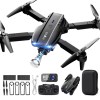 INOVA Drone Com Camera Drone Profissional 1080p Alta Distância Sensores Anti Obstáculo Drone dobrável HD e 2 baterias