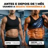 Regata Térmica Masculina Camiseta Compressão Estimula Queima De Gordura Efeito Sauna Termogênico