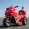 Motocicleta Moto Elétrica Infantil Luz Sirene Polícia E Baú – Brinq kids