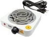 Fogao Eletrico 1 Boca Espiral 110v Portatil 1000W Fogareiro