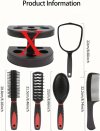 Conjunto de pente de 5 peças para namorada e namorada, conjunto de pente de grande capacidade (exceto suporte)