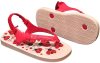 Chinelo Infantil Baby Joaninha Menina Confortável Antiderrapante Sandália Praia Passeio