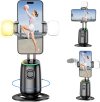 KOSCHEAL Suporte para Celular com Rastreamento Automático de Rosto – Tripé com Rotação de 360°,Controle Remoto e Gestos,Sem Aplicativo Necessário,Compatível com tripés para Vlog e FaceTime