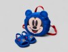 Sandália Grendene Kids Disney Puff Bag Kit-23224