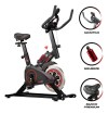 Bicicleta Spinning LTX Fit LT311S Preto 100kg Aço Carbono