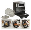 Air Fryer Ovenfryer Fritadeira Eletrica 12 Litros Oven 1700w Cor Preto