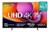 Smart Tv 75p 4k 75a6nv Dled Dts Virtualx Vidaa U9 Hisense