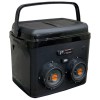 Caixa Termica 32l Cooler Tampa Alça Som Bluetooth Usb – Cores Vermelho Azul Bege Cinza