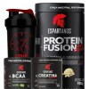 Kit Whey Protein Fusion + Bcaa + Creatina + Shaker