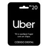 Gift Card Uber Presente Cartão R$ 20 Reais Digital