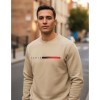 Moletom Masculino Paris Gola Redonda Careca Suéter Flanelado