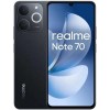 Smartphone Realme Note 70 RMX5313 8GB de RAM / 256GB. Bateria de 6300mAh e tela de 6,74″ 90Hz HD+, IP54 com Resistência Militar a impactos. Cor Obsidian Black (Preto). Global Anatel