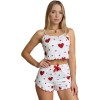 Conjunto de pijama sexy para mulheres, conjunto de 2 peças, conjunto de pijama curto fofo de verão e shorts com nervuras