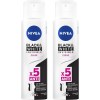 NIVEA Kit Desodorante Aerossol Black & White Clear 150ml – 2 Unidades, Nivea, pacote de 2