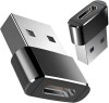 Adaptador Tipo C Para USB Tipo A OTG 30W, Ideal Para iPhone 11 12 13 14 15 16 17 Pro Max, Celulares Android, Power Bank, Carro, Notebooks, Transferência de Dados, Recarga Rápida, Consoles