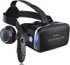 Oculos VR, Fone de Ouvido Virtual Reality 3D, Capacetes de Cabeça para TV, Filmes e Jogos de Vídeo Compatível Com Android, Suporte 4,7-6,53 Polegadas Com Controle Remoto