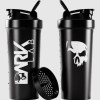 Coqueteleira Shaker Caveira Preta 700ml com Rede