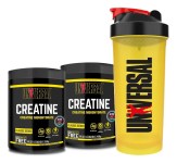 Suplemento Em Pó Creatina Universal Nutrition Aminoácidos Creatina Monohydrate Pote De 200ml + Coqueteleira Universal