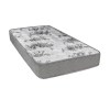 Colchão Confortável Solteiro Espuma D33 188x88x12 Cor Cinza Para Descanso Quarto – Av Móveis