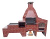 4em1 Pré-moldado Trio Churrasqueira 65cm Napoly + Forno
