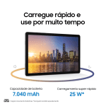 Tablet Samsung Galaxy Tab A11+, 128gb, 6gb Ram, Tela De 11 , Câmera Traseira 8mp, Wifi, Android 16