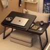Mesa Para Notebook Dobrável Regulável Com Gaveta Multifuncional com Altura Ajustável