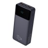 Power Bank Pro 20000mAH ELG PB200BK, Bateria Portátil Universal, Carga Rápida, Display Indicador, Entradas Micro USB e USB-C, 2 Portas USB-A, PD+QC3.0, Preto
