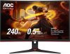 Monitor Gamer AOC LEGEND 27 240Hz 0,5ms, Preta/Vermelho, MEDIO, C27G2ZE