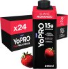 Pack YoPRO Bebida Láctea UHT Morango 15g de Proteínas 250ml -24 Unidades