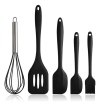 Jogo De Cozinha Kit5 Peças Utensílios De Cozinha Em Silicone