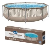 Piscina Circular Estrutural Pvc 5200 Litros 3.05 Metros Mor