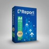 Papel Sulfite Report A4 500 Folhas de 75g Cor Branco kit 10