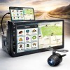Multimídia Universal Gps Touch Screen 1 Din Carplay + Cam Ré Sem Carplay