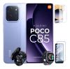 Poco C85 Xiaomi Dual Sim 256gb/8gb + Brinde Fone+relogio Roxo