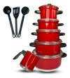 Jogo De Panelas Com 6 Peças + Brindes