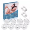 Kit 4 Clipe Nasal Anti Ronco E Apneia Dilatador Magnético