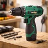 Parafusadeira Furadeira A Bateria 3/8 12v Bpf03 Britânia Verde 127/220v