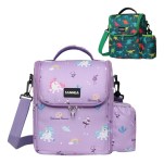 Bolsa Térmica Infantil Lancheira Escolar Porta Garrafa Alça