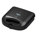 Sanduicheira Grill 2 em 1 Antiaderente Sumay Preto