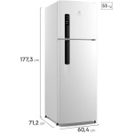 Electrolux Geladeira Electrolux Frost Free 380L AutoSense Duplex Branca (TF41) 127V